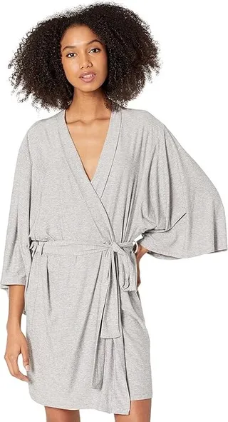 Beyond Yoga Comfort Queen Sleep Robe (Silver Mist) Women's Pajama