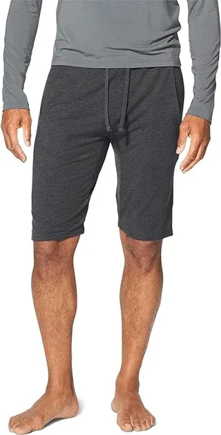 Tommy John Lounge Shorts (Charcoal Heather) Men's Pajama