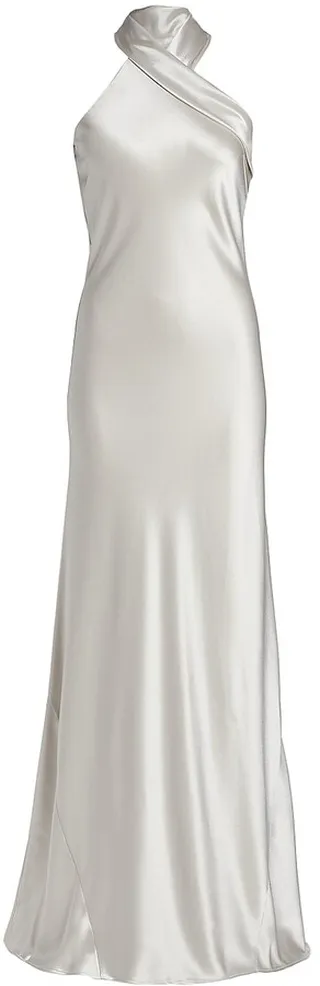 Pandora Asymmetrical Bias Cut Dress