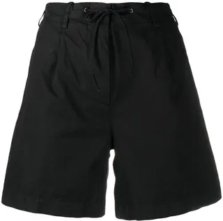 Drawstring Waist Cotton Shorts