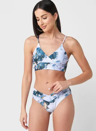 Printed Bikini Set