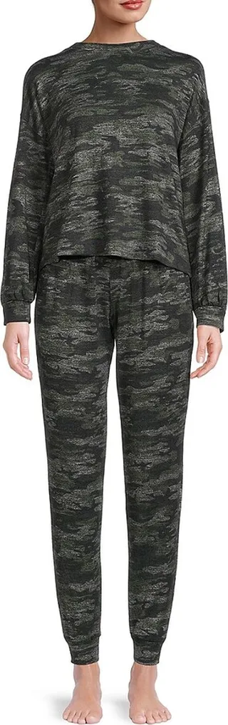 2-Piece Top & Pants Pajama Set