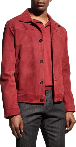 Men's Suede Blouson