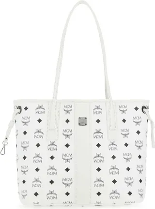 MCM Liz Reversible Monogram Pattern Tote Bag