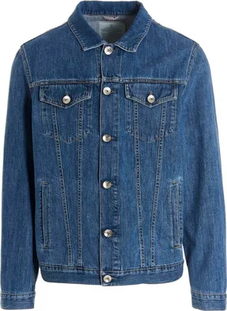 Brunello Cucinelli Buttoned Denim Jacket
