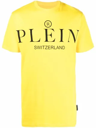 logo-print cotton T-shirt