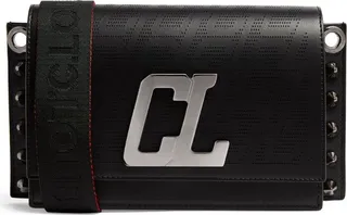 Christian Louboutin Wallstrap Techno Leather Cross-Body Bag