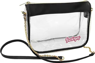 Women's Ohio State Buckeyes Hype Stadium Crossbody Clear Bag