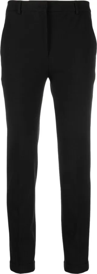 Skinny Belt-Loops Trousers