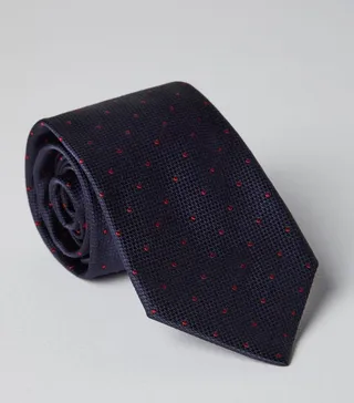 Brunello Cucinelli Silk Polka-Dot Tie