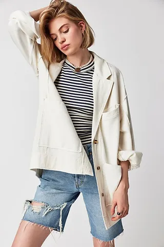 We The Free Cassandra Blazer by We The Free at Free People