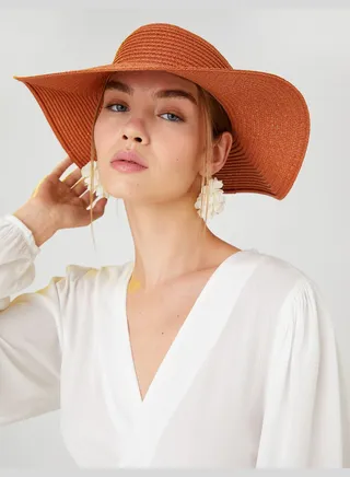 Straw Visor Hat