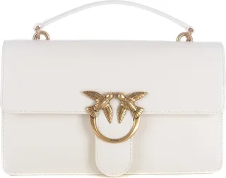 Pinko Love One Logo Plaque Tote Bag