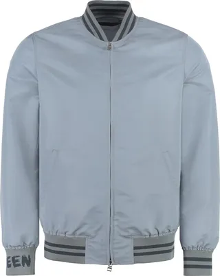 Nylon Bomber Jacket