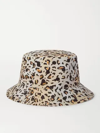 + Gregory Edwards Stranded in the Jungle Printed Cotton-Drill Bucket Hat