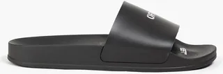 Printed rubber slides
