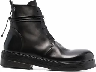 Lace-Up Ankle Boots