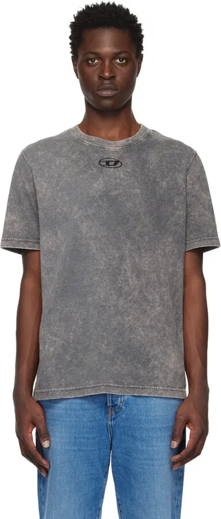 Diesel Gray T-Just-G1 T-Shirt