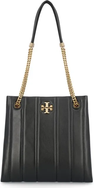 Tory Burch Kira Logo-Plaque Tote Bag