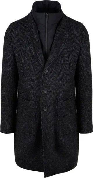 Herno Nottingham Ecoage Single-Breasted Coat