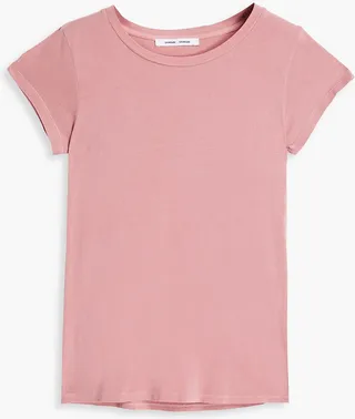 Liss cotton-jersey T-shirt