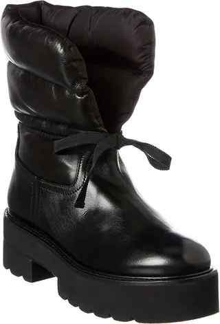 Stuart Weitzman Tyler Ultralift Leather Bootie
