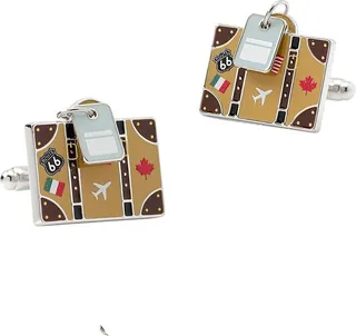 Traveler Suitcase Cufflinks