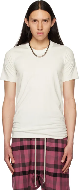 Rick Owens Off-White Basic T-Shirt