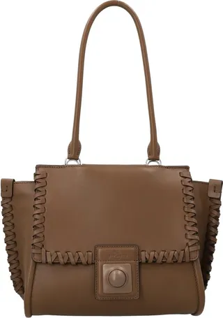 Etro Crown Me Braided Detailed Tote Bag