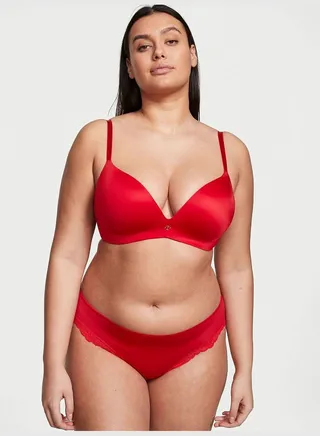 Smooth Cutout Back Thong Panty