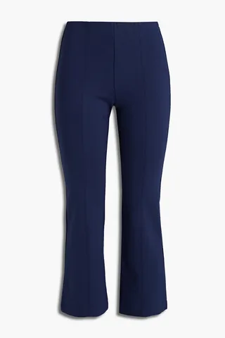 Simone stretch-jersey kick-flare pants