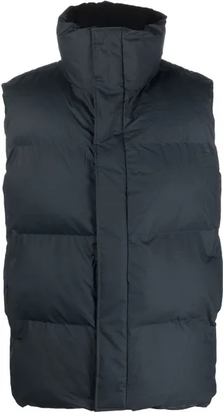 Padded High-Neck Gilet