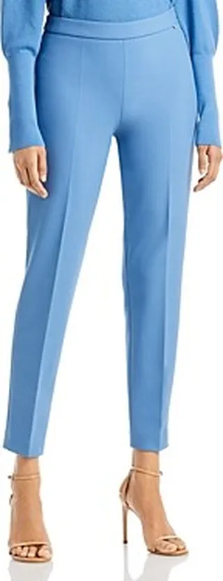Boss Tiluna Slim Fit Cropped Ankle Pants