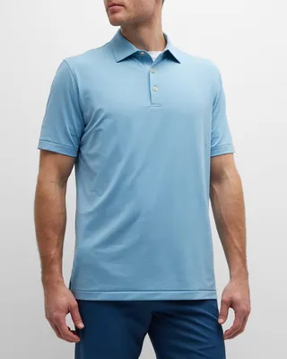 Men's Jubilee Stripe Performance Polo Shirt