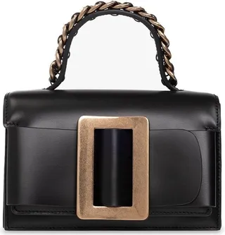 Boyy Fred 19 Logo Embossed Shoulder Bag