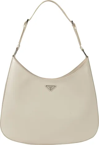Logo Plaque Adjustable Strap Shoulder Bag