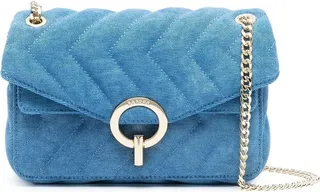 Yza quilted shoulder bag