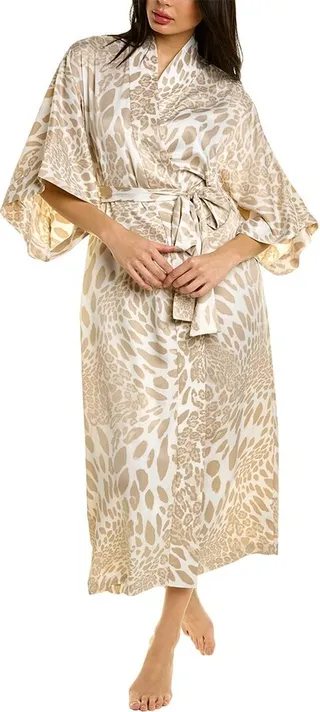 Natori Luxe Leopard Robe