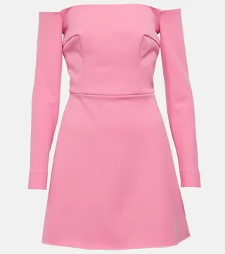 Everleigh crepe minidress