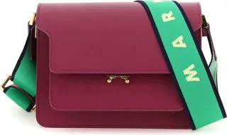 Marni Trunk Medium Bag With Logo Strap