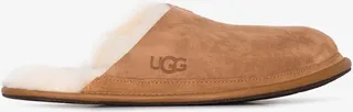 Brown Hyde Suede Slippers