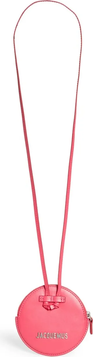 Le Pitchou Circle Leather Neck Pouch