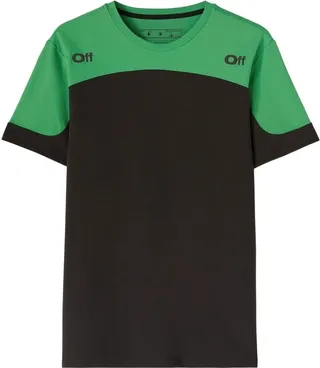 Diag-stripe T-shirt