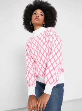 Knitted Design Sweater