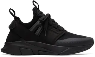 TOM FORD Black Jago Low-Top Sneakers
