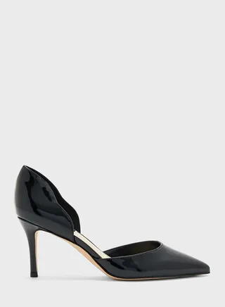 Pointed Toe Low Heel Pumps