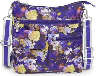 Baggallini Town Square Crossbody Bag - Purple