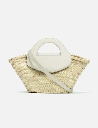 ALQUERIA Straw Tote Bag