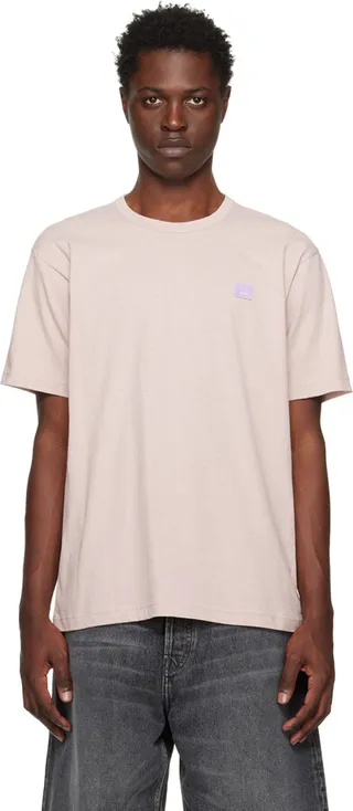Acne Studios Pink Patch T-Shirt