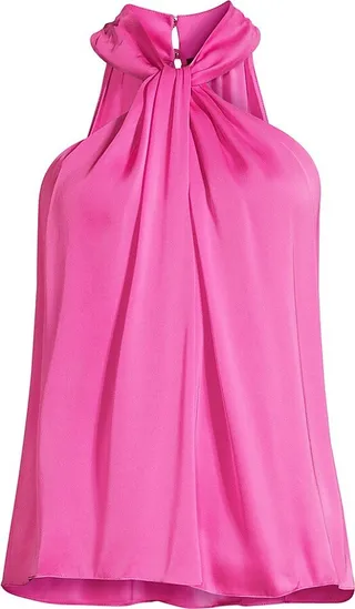 Breeze Sleeveless Twisted Blouse